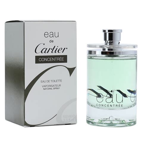 eau de cartier concentree 100ml|cartier men's aftershave.